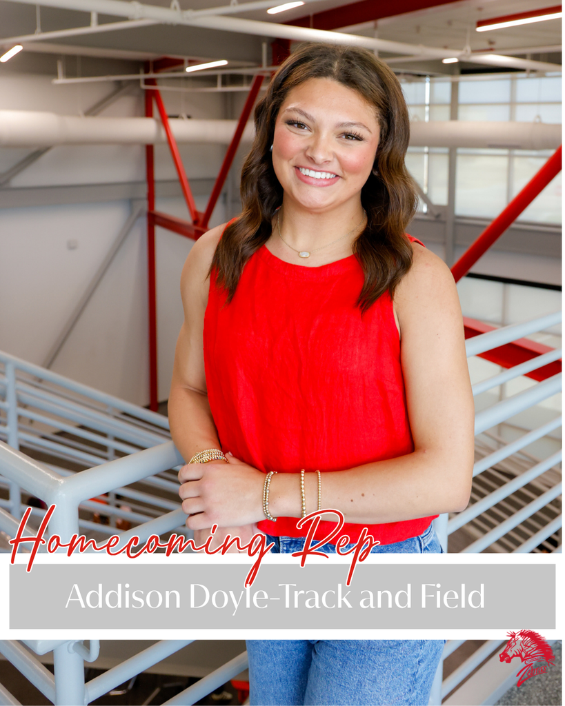 Addison Doyle Track and Field Homecoming Rep