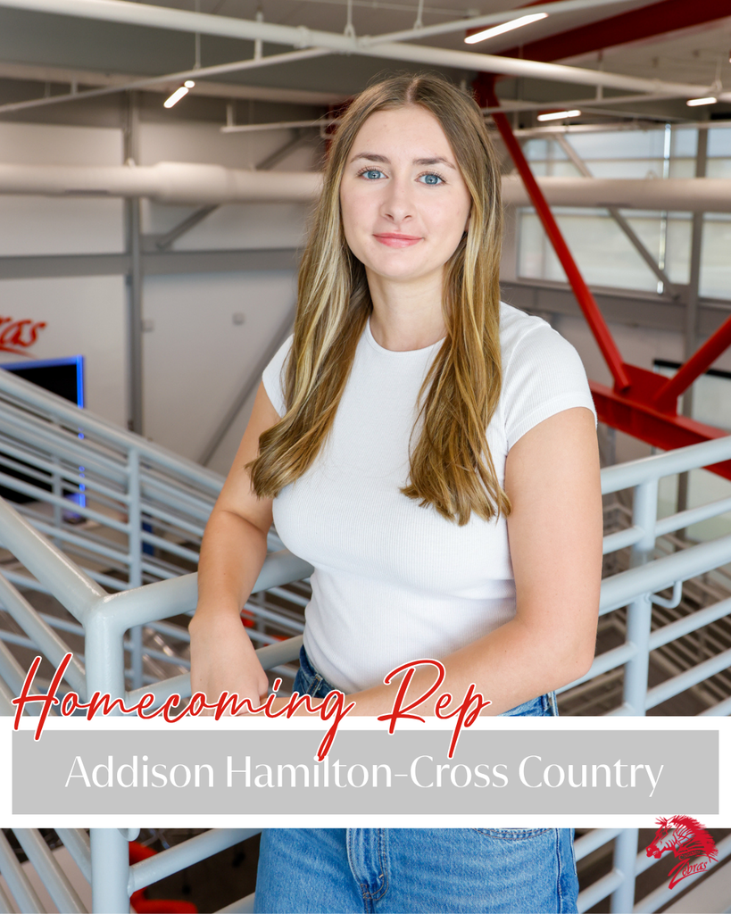 Addison Hamilton Cross Country Homecoming Rep