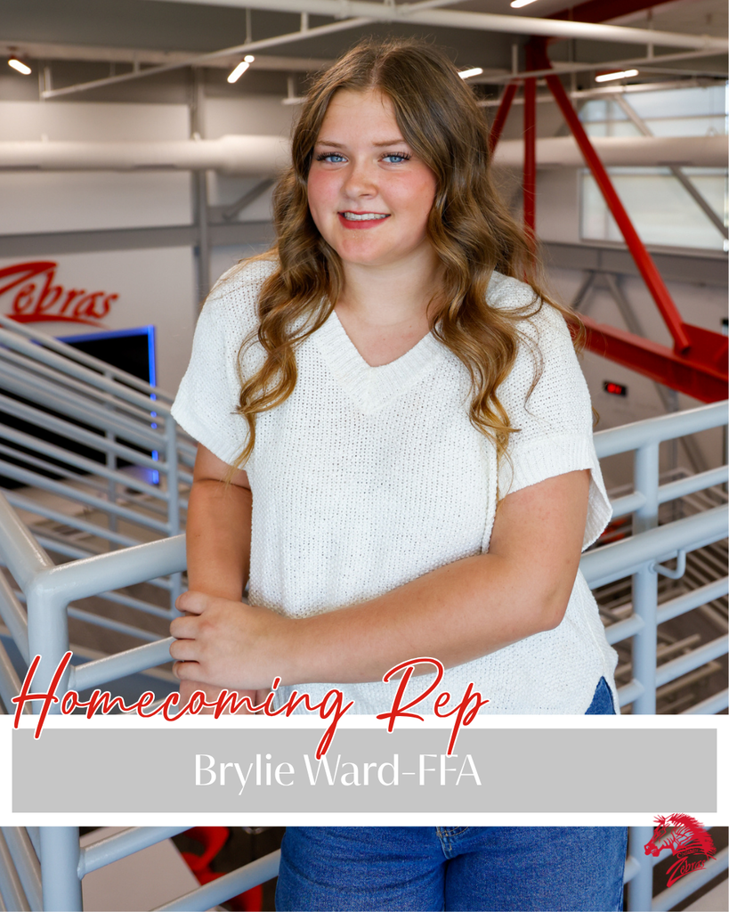 Brylie Ward FFA Homecoming Rep
