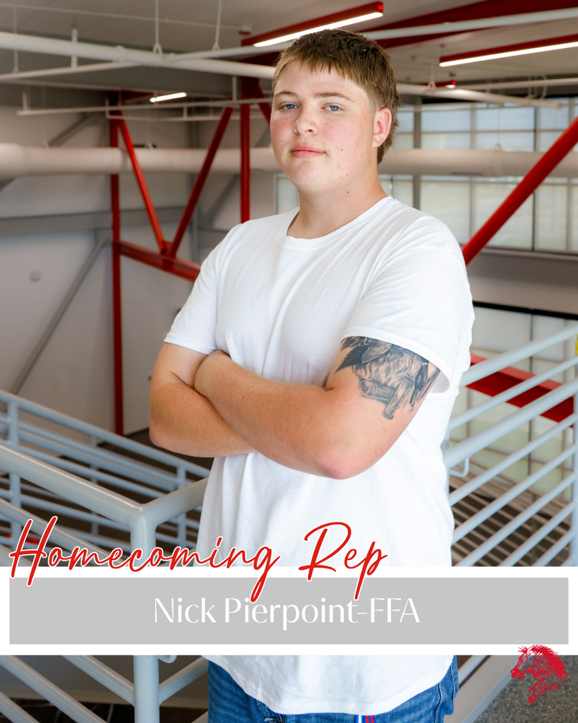 Nick Pierpoint FFA Homecoming Rep