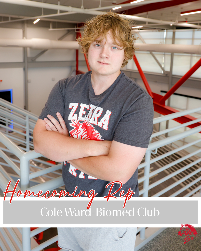Cole Ward Biomed Club Homecoming Rep