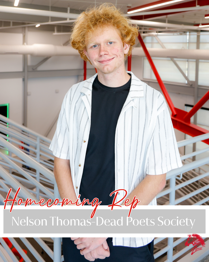 Nelson Thomas Dead Poets Society Homecoming Rep