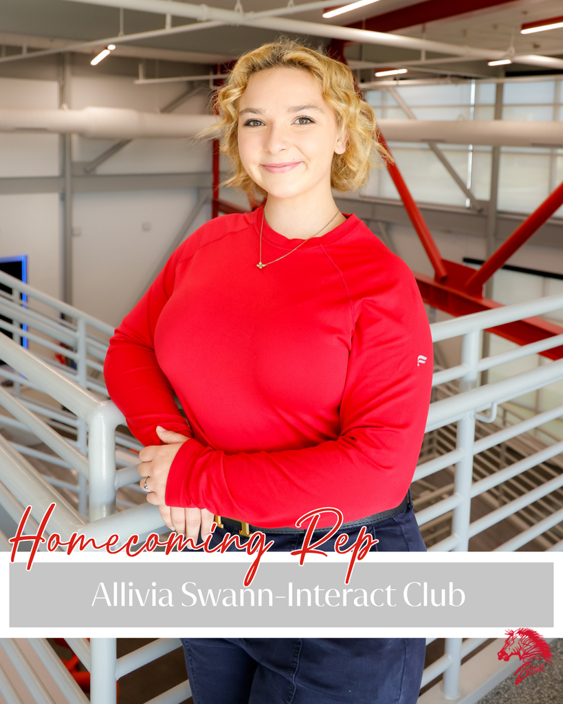 Allivia Swann Interact Club Homecoming Rep