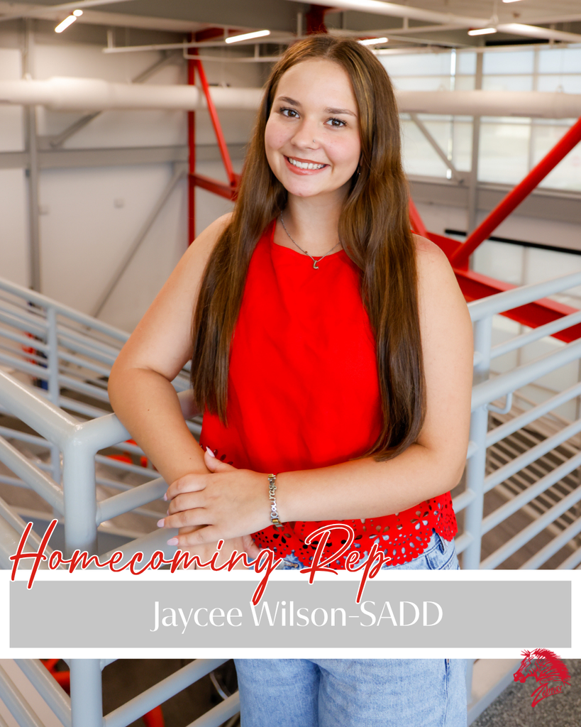 Jaycee Wilson SADD Homecoming Rep