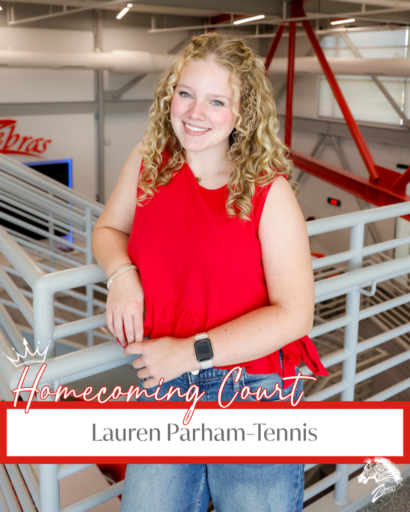 Lauren Parham Tennis Homecoming Rep
