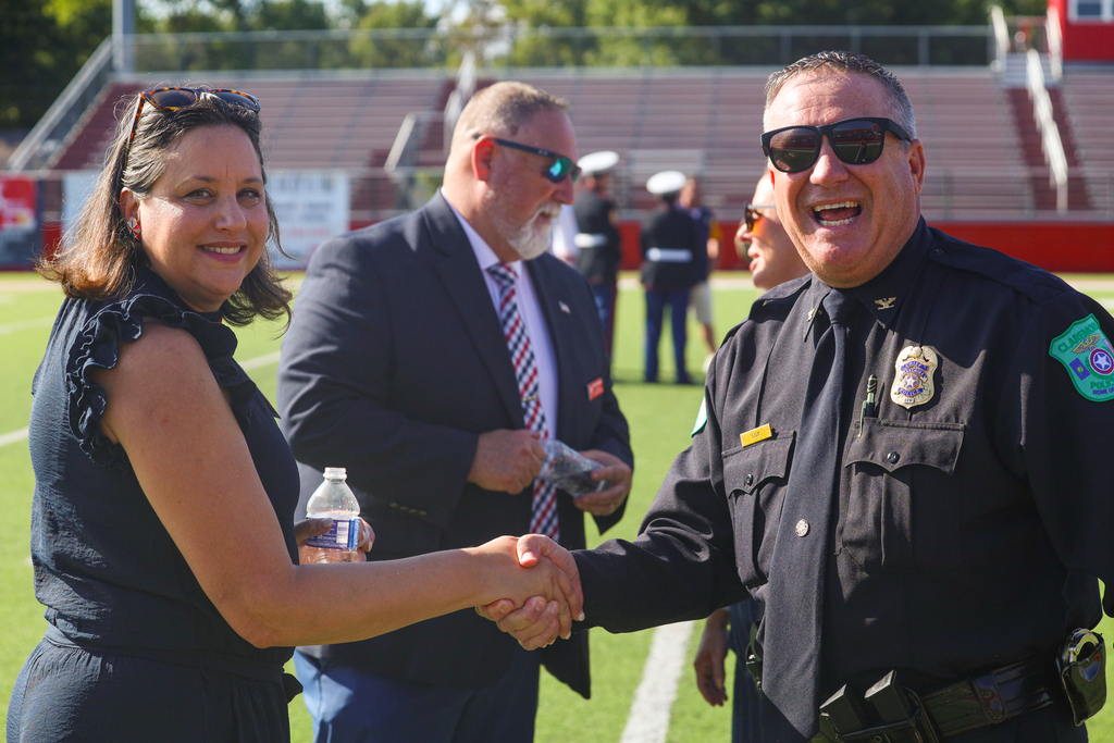 Claremore Police Officer and OBI representative  
