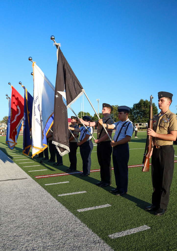 Claremore and Muskogee NJROTC students 