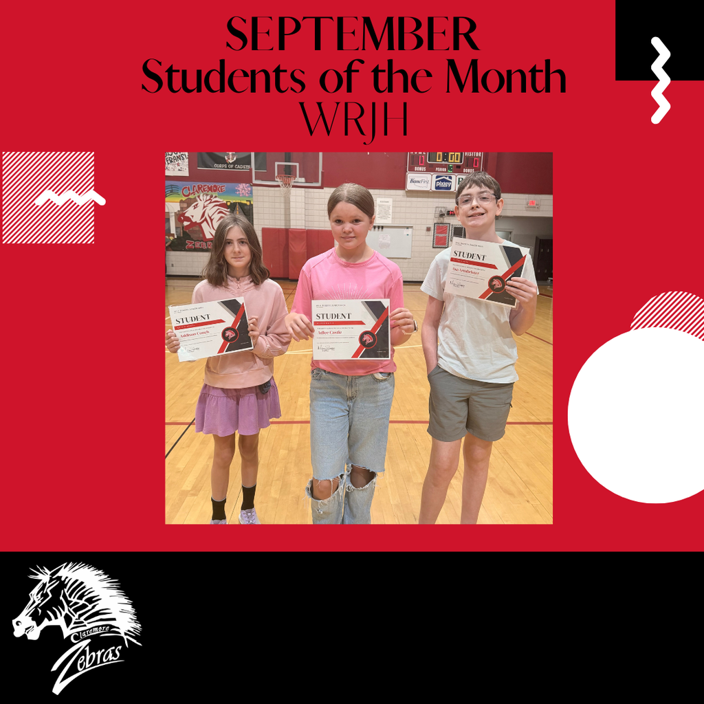 STUDENTS OF THE MONTH