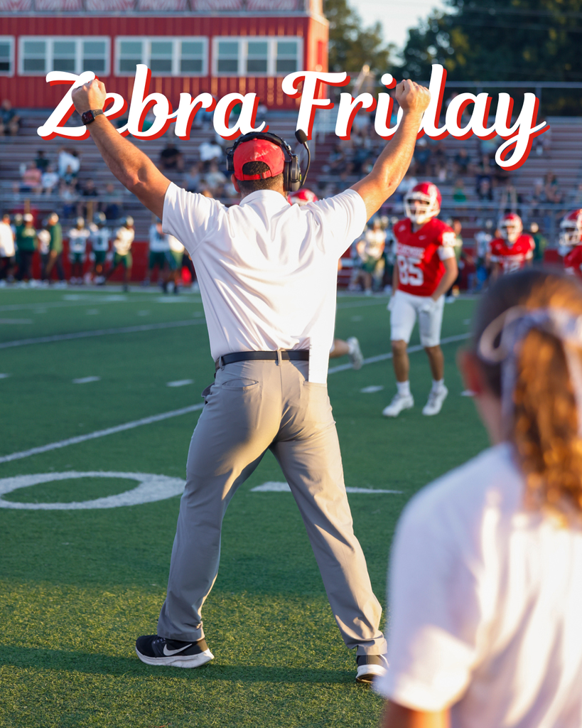 Coach Celebrating on Zebra Friday 