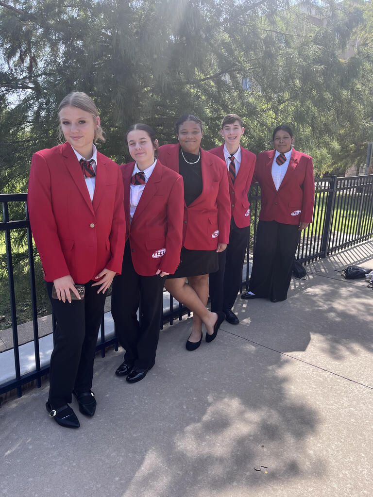 Our FCCLA officers spent time last month focusing on leadership training! ✨  It was a great opportunity for our officers to build leadership skills, connect with other FCCLA students, and prepare for a great year ahead.  We’re excited to see what this group of student leaders accomplishes this year!