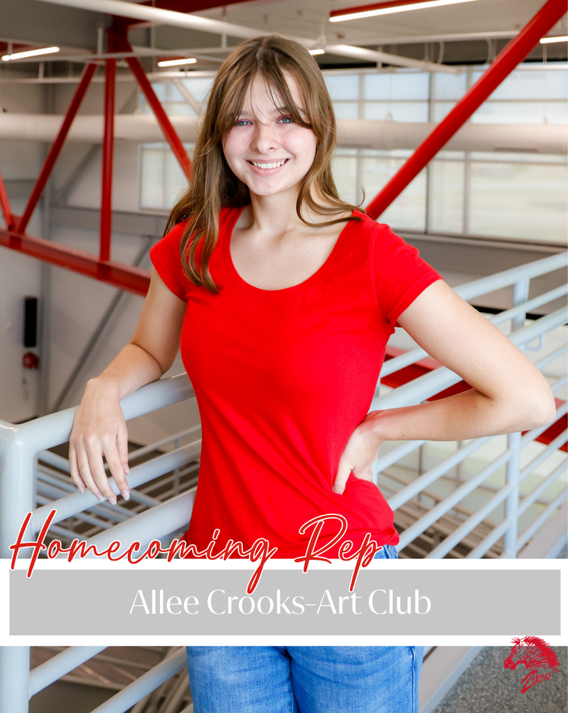Allee Crooks Art Club Homecoming Rep