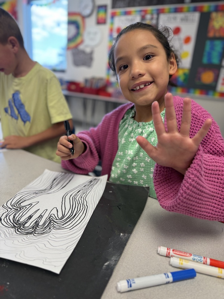 art, hand echo