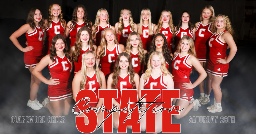 Cheer State competition Saturday the 26th