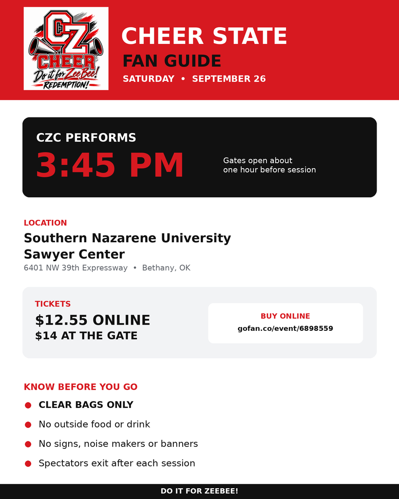 Cheer Fan Guide