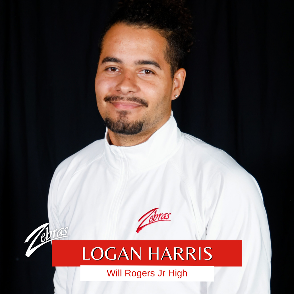 Mr. Harris headshot on the new staff graphic. 