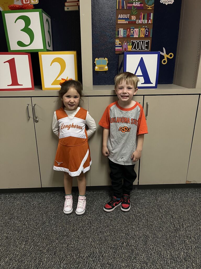 students wearing osu clothing