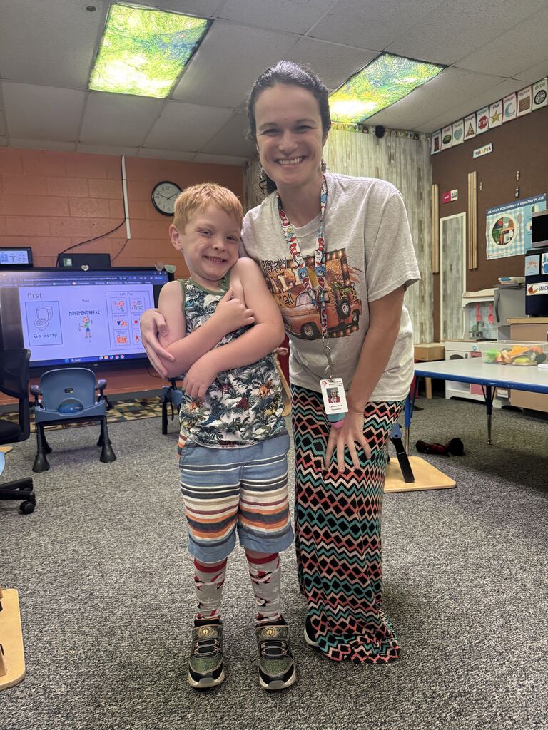 students dressed up for wacky Wednesday