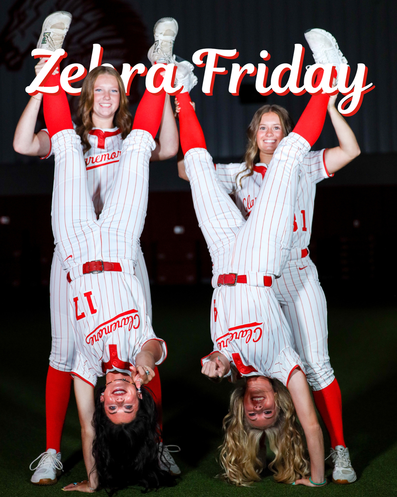 Softball team doing handstands on Zebra Friday graphic