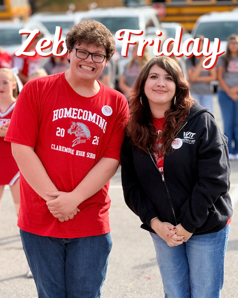 Homecoming Reps on Zebra Friday graphic