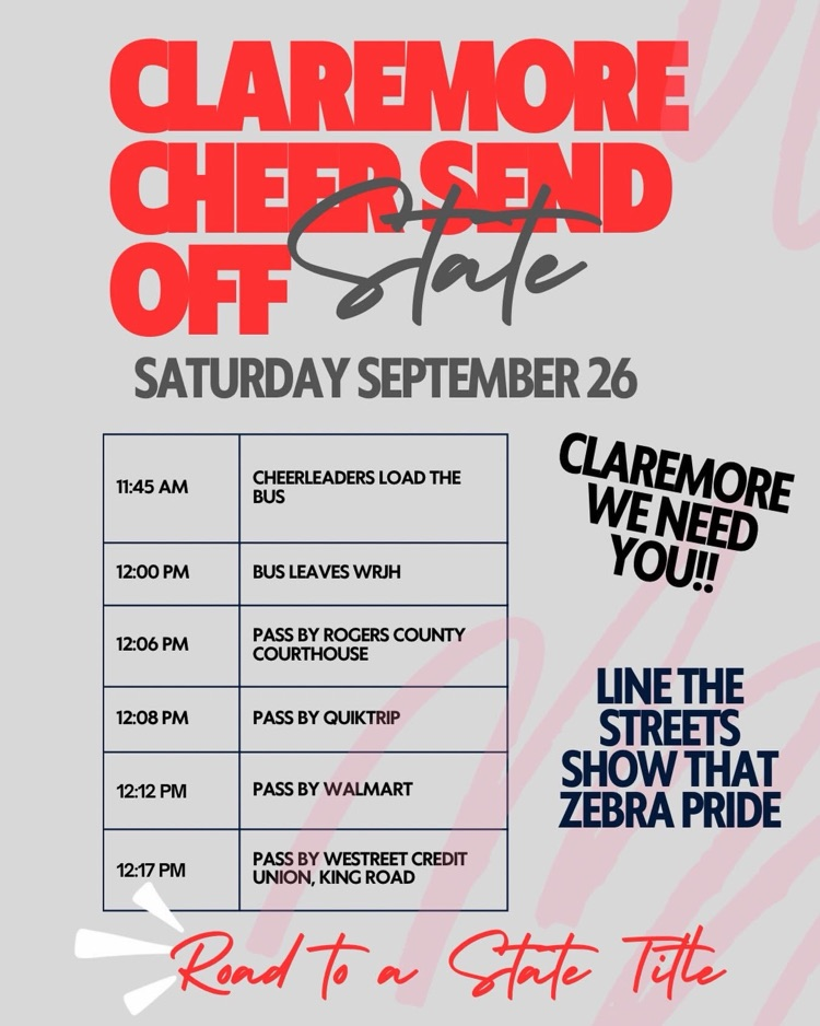 Cheer Send Off