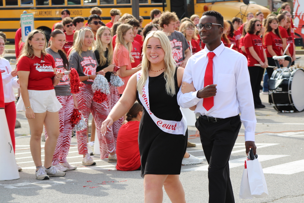 Speech and debate student in homecoming court
