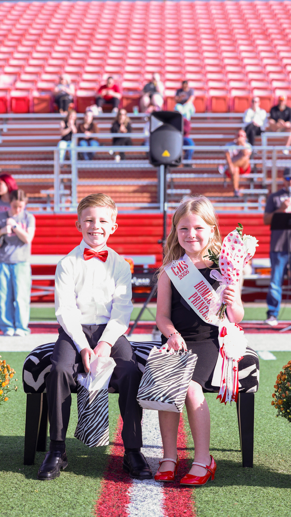 Homecoming prince and princess