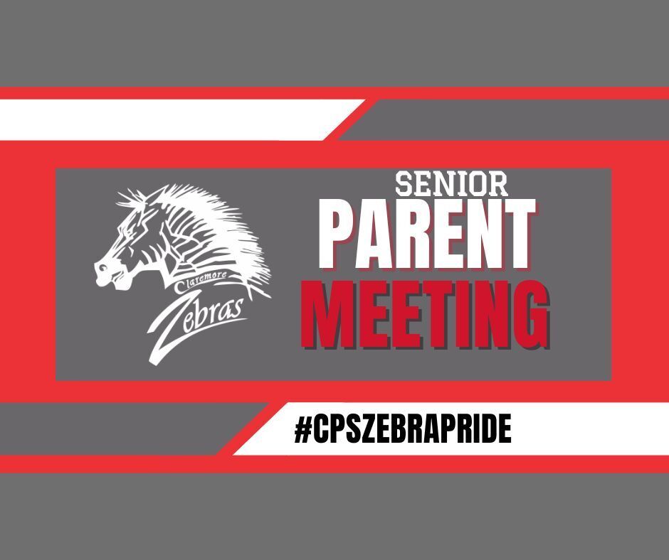 🎓 SENIOR PARENT MEETING | OCTOBER 8 AT 6:00 P.M. Our Senior Parent Meeting will be held at 6:00 p.m. in the CHS Library during Parent-Teacher Conferences. We know how busy life can be, so we wanted to make this meeting convenient by holding it during conferences rather than asking families to come back for another evening. We’ll cover important senior-year information, including: 🎓 Scholarships 📋 Graduation requirements 🎉 Grad Bash 📚 Senior year essentials 📅 Important dates and information for the months ahead Senior year goes by incredibly fast! We want to make sure our senior families have the information and resources they need to make the most of this exciting final year. We look forward to seeing our Zebra families on October 8!