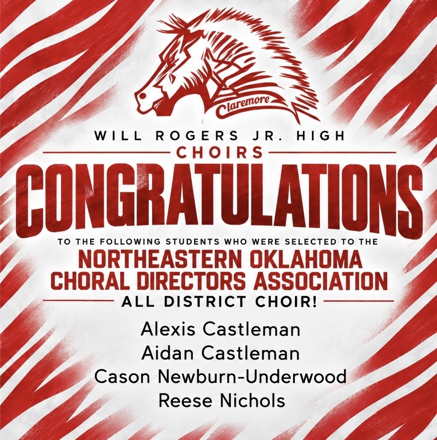 CHOIR ALL DISTRICT HONORS