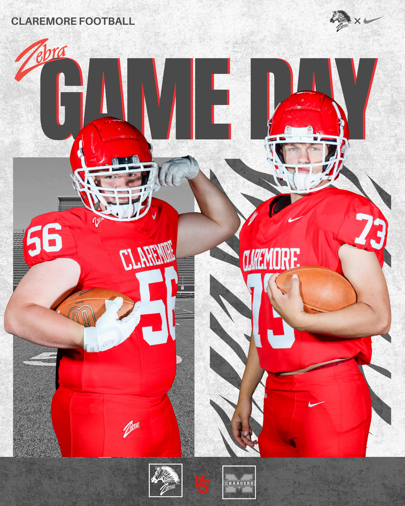 Football players on game day graphic