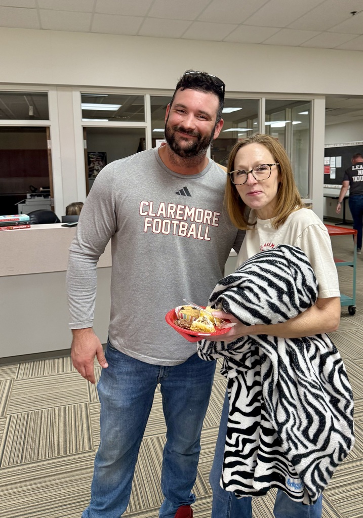 We are proud to announce that Claremore High School’s 2026–2027 Teacher of the Year is Mr. Joshua Cunningham! ❤️🤍  A proud Claremore High School graduate himself, Mr. Cunningham now serves as both an Aviation Instructor and Coach at CHS, making an incredible impact on our students both in the classroom and beyond!  As one of the driving forces behind the launch of our aviation program, Mr. Cunningham has played a key role in getting it off the ground (literally! ✈️). His passion, dedication, and vision have helped turn a brand-new program into something truly special. In just its second year, the CHS Aviation Program is thriving, with students already earning recognition on a statewide stage and the program making a name for itself in aviation circles across Oklahoma!  Mr. Cunningham has helped create opportunities for our students that extend far beyond the classroom, opening doors and inspiring them to explore futures they may have never imagined.  There is something special about seeing a former Zebra return to CHS and make such a lasting impact on the next generation. We are incredibly proud of what Mr. Cunningham has accomplished and can't wait to see where he takes this program next!  Congratulations, Mr. Cunningham! Thank you for your dedication to our students and for showing everyone what it means to be a Zebra!