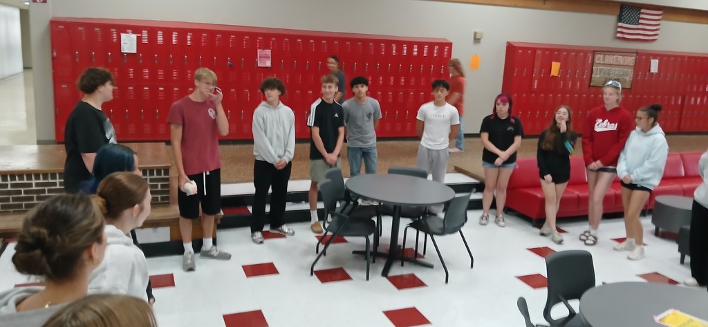 Learning Spanish One Toss at a Time!  Our Spanish 1 students put their vocabulary skills to the test today with a fun, interactive game! Students stood in a circle and tossed a ball to one another, asking and answering questions in Spanish with each pass.  This activity was a great way to practice vocabulary, build confidence in speaking Spanish, and make learning fun! We love seeing our Zebras engaged and learning in creative ways! 
