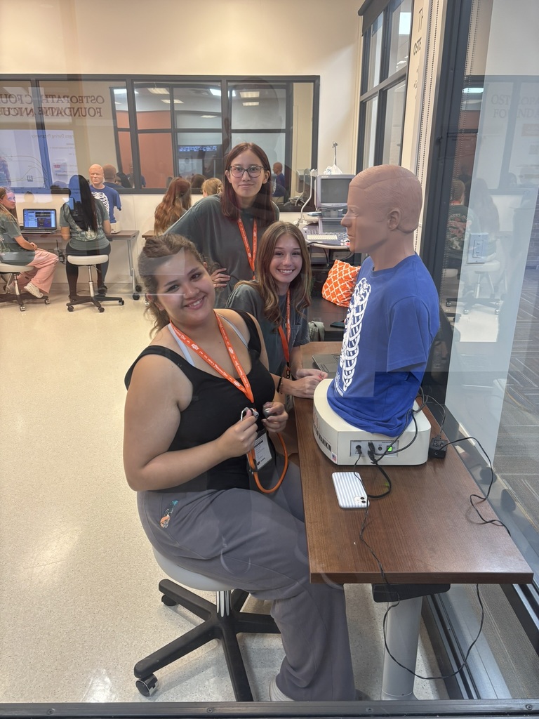 🩺🥼 Hands-On Learning at OSU Medical School!  Our CHS students had an exciting opportunity to explore the world of healthcare at Oklahoma State University Medical School!  Students gained hands-on experience working alongside medical professionals and educators while learning about osteopathic medicine and exploring potential careers in the medical field.  What a great opportunity for our Zebras to learn from professionals, gain real-world experience, and discover possibilities for their futures! 