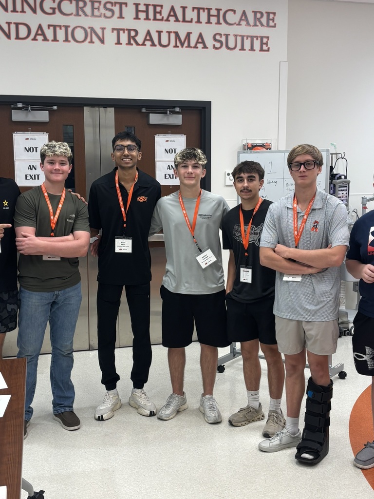 🩺🥼 Hands-On Learning at OSU Medical School!  Our CHS students had an exciting opportunity to explore the world of healthcare at Oklahoma State University Medical School!  Students gained hands-on experience working alongside medical professionals and educators while learning about osteopathic medicine and exploring potential careers in the medical field.  What a great opportunity for our Zebras to learn from professionals, gain real-world experience, and discover possibilities for their futures! 