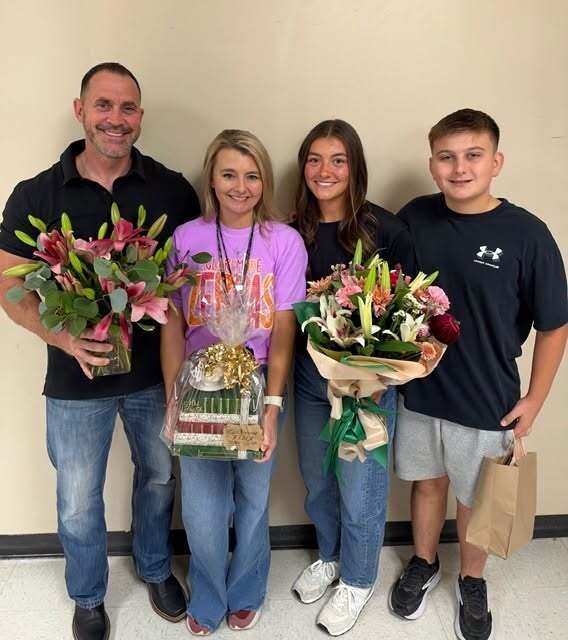 Roosa: Jenni Foster and family