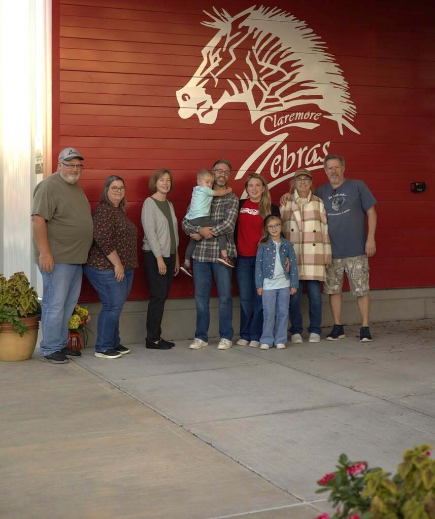 Claremont: Rebecca Stanart and friends and family