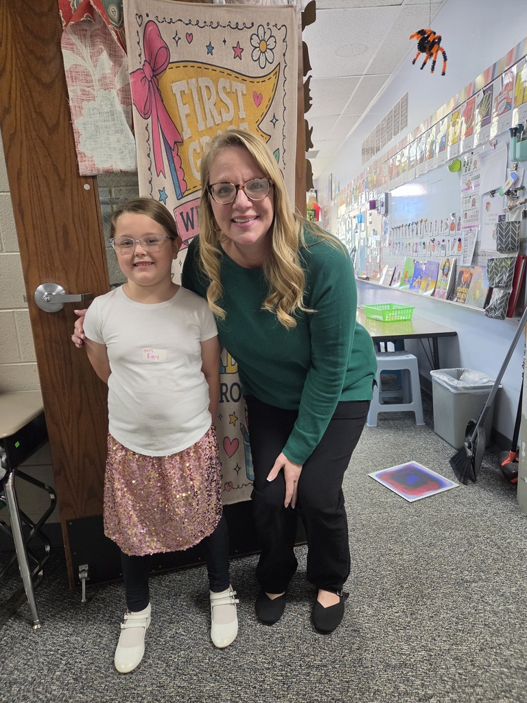 student and teacher dressing as teachers