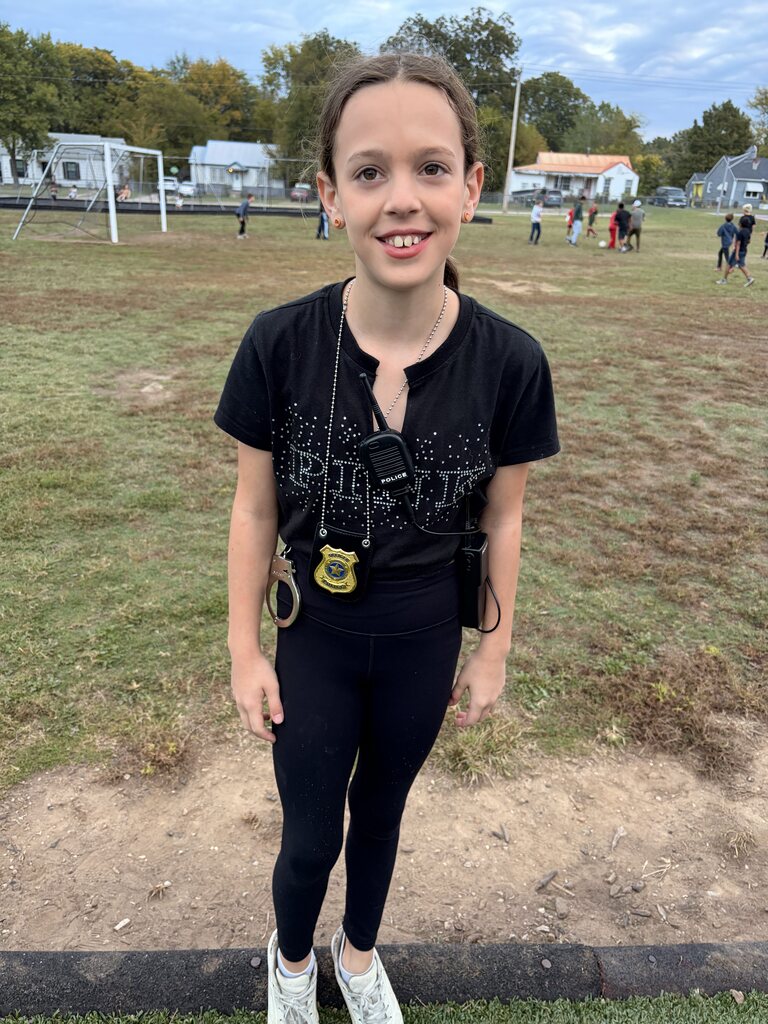student dressing as career