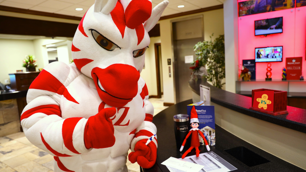Zebs and Dazzle at Bancfirst