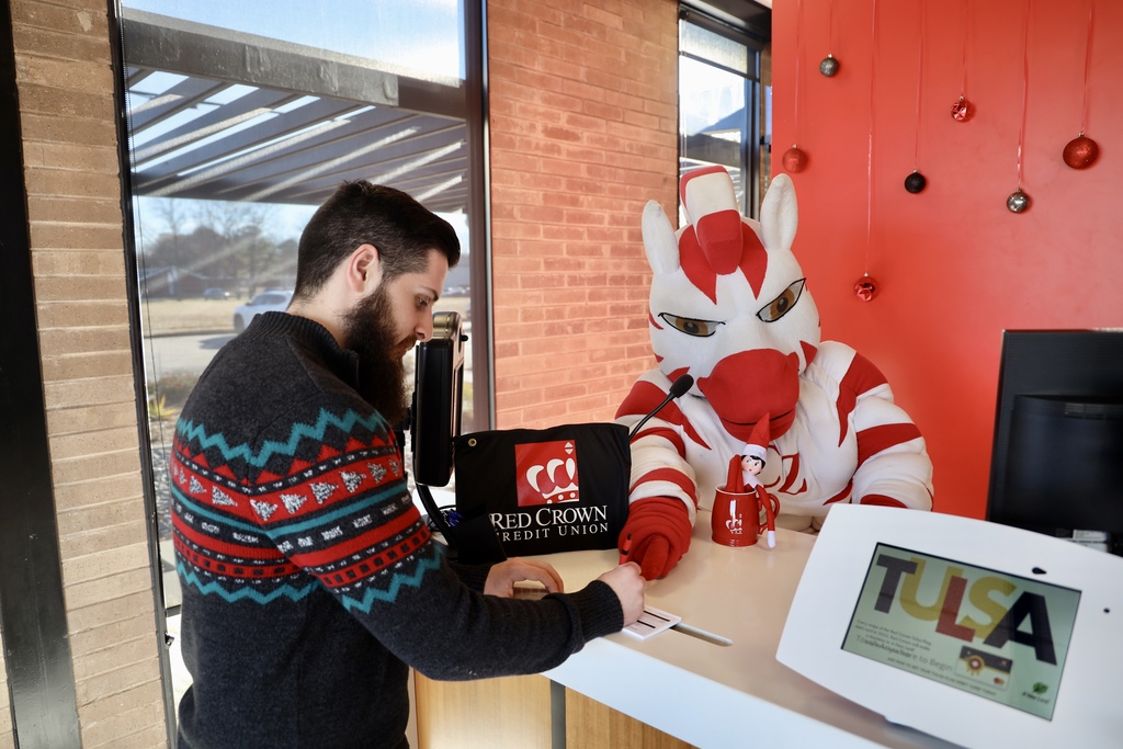 Zebs and Dazzle at Red Crown Credit Union