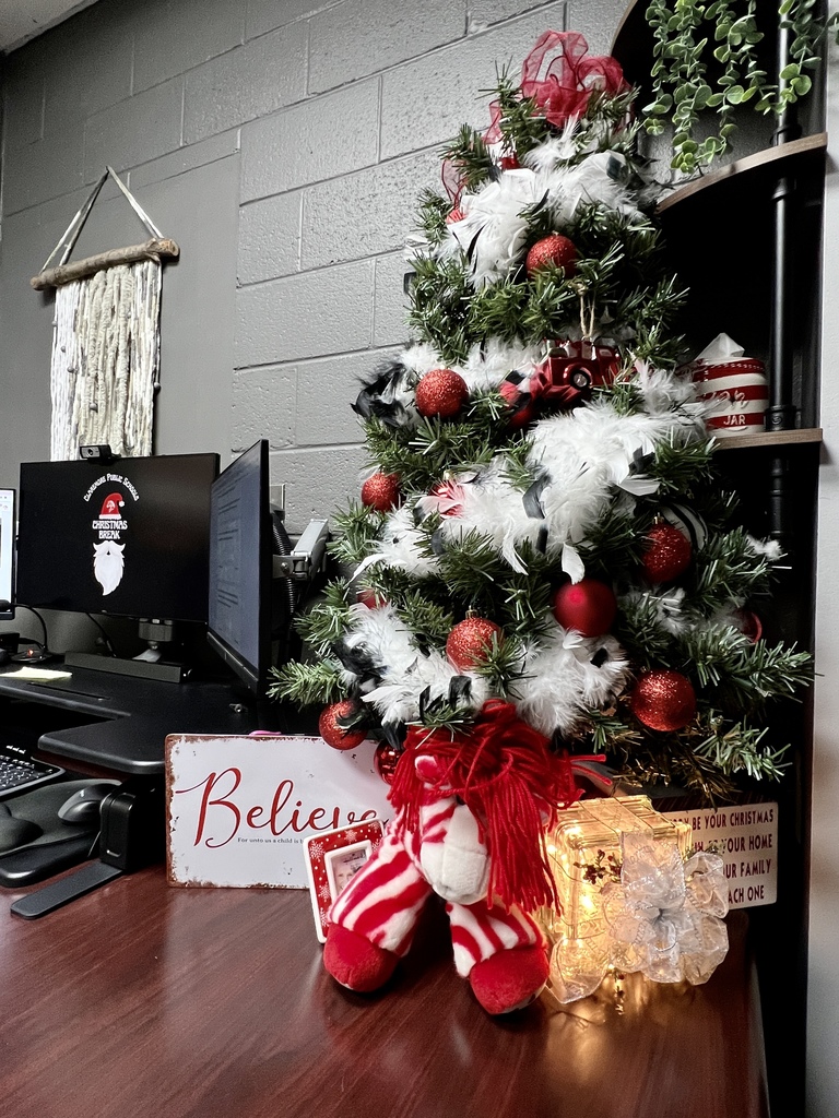 Zebra Christmas tree