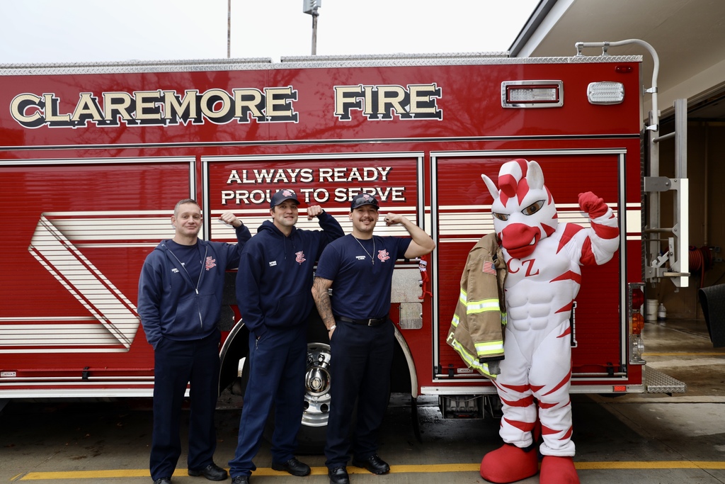 Zebs and Dazzle at the Fire Department