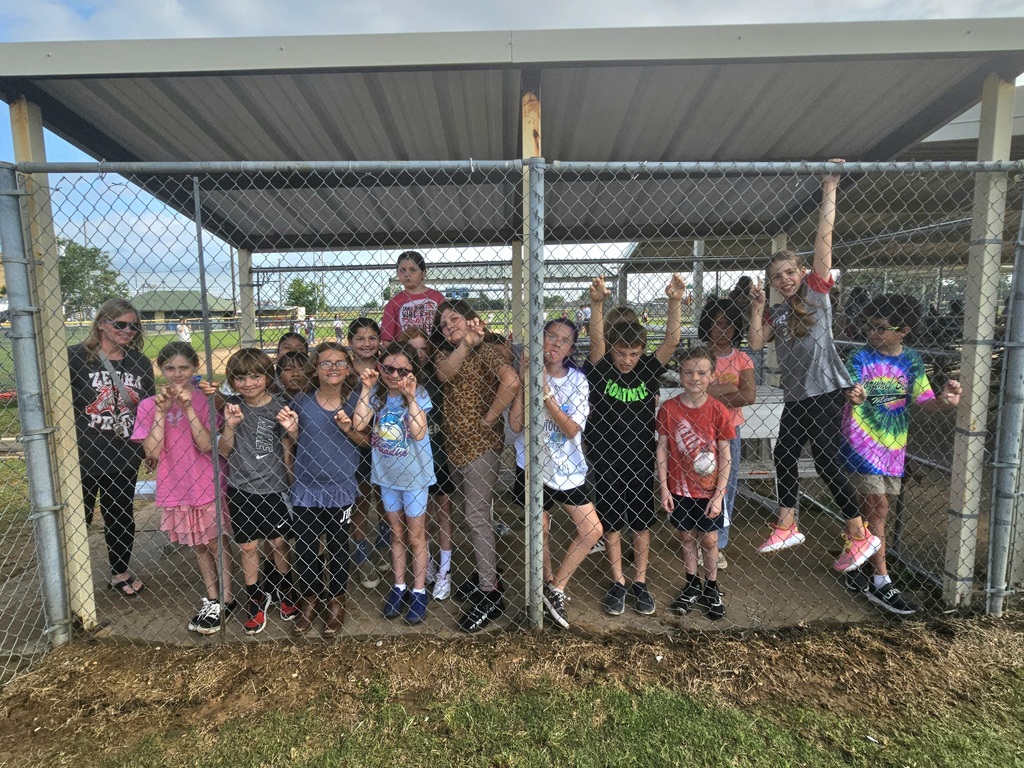 3rd grade ready to play kickball