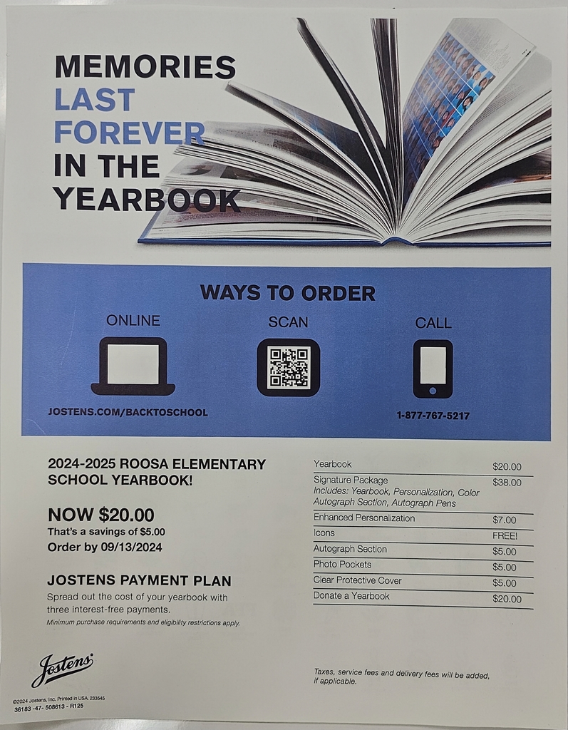 Yearbook Order Form
