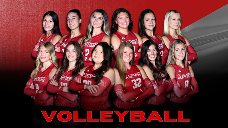 volleyball team in uniforms