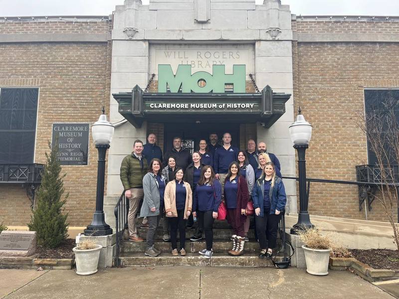 LRC members at Museum of History 