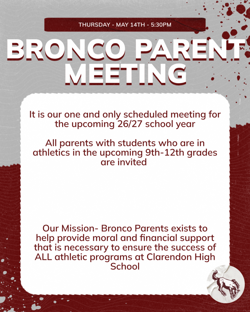 Bronco Parent Meeting