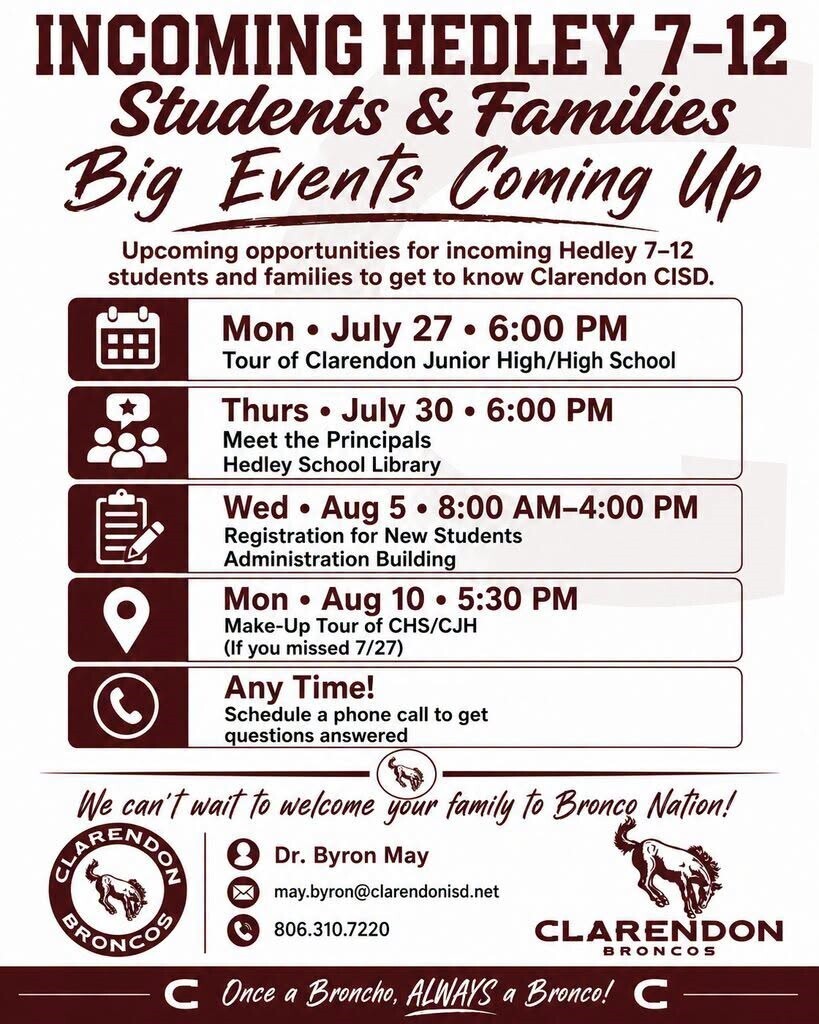 Graphic detailing important dates.