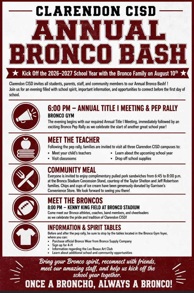 Bronco Bash