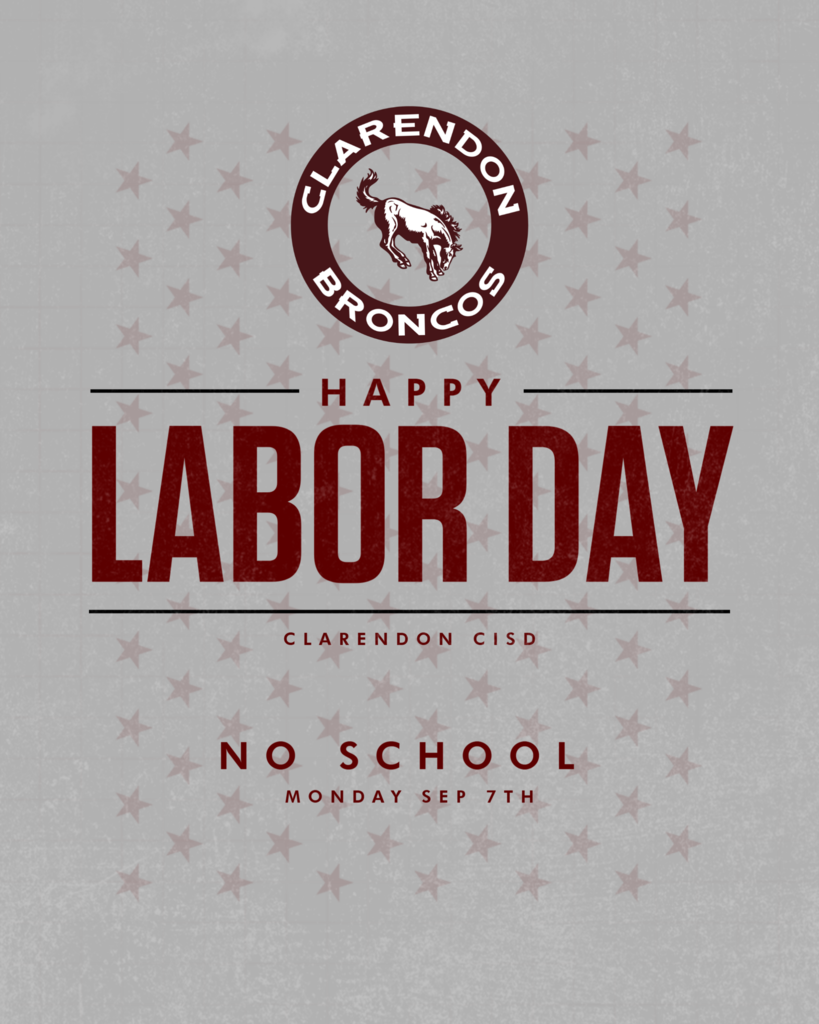 No School, Labor Day