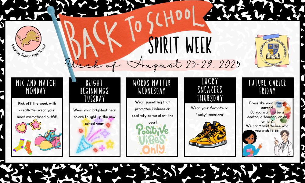 back to school spirit week